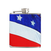 印象主義州統一された抽象芸術国旗 フラスク (正面)