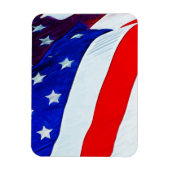 印象主義州統一された抽象芸術国旗 マグネット (縦)