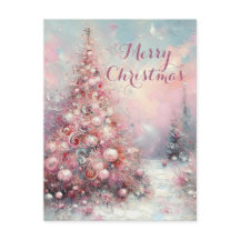 印象派お洒落のクリスマスツリー