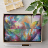 印象派お洒落のハミカラフルドリ 薄葉紙 (ギフト)