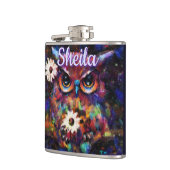 印象派お洒落フローラフウパーソナライズされたル フラスク (左)