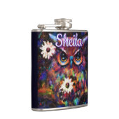 印象派お洒落フローラフウパーソナライズされたル フラスク (右)