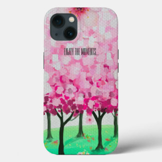 印象派さくらんぼの花 iPhone 13ケース