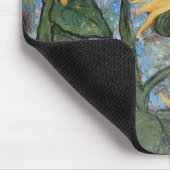 印象派のひまわり マウスパッド (コーナー)