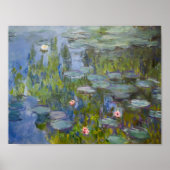 印象派のエレガンス：クロード・モネの睡蓮 ポスター (正面)