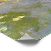 印象派のエレガンス:クロード・モネの睡蓮 ポスター (角)