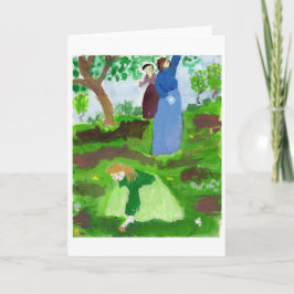 印象派のオマージュのノートカード カード