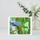 印象派のオマージュ葉書 ポストカード (スタンド正面)