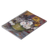 印象派のフローラスチルライフ – ヴィンセント・ヴァン・ゴッホ ノートブック (左側)