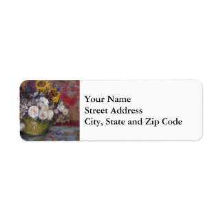 印象派のフローラスチルライフ – ヴィンセント・ヴァン・ゴッホ ラベル