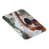 印象派のロングロ色彩の鮮やかーム マグネット (右側)