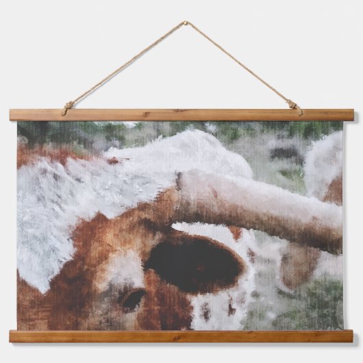 印象派のロングロ色彩の鮮やかーム 吊り下げ型タペストリー (正面)