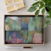 印象派の水ゆり池のデコページ 薄葉紙 (ギフト)