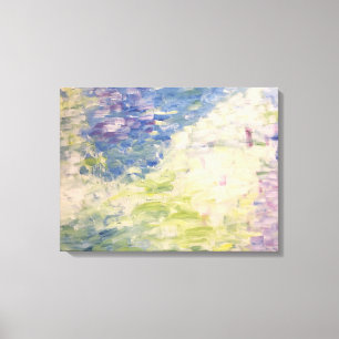 印象派の池抽象芸術パステル絵画ズキャンバス キャンバスプリント