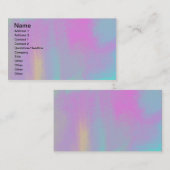 印象派の湖 名刺 (正面/裏面)