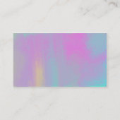 印象派の湖 名刺 (裏面)