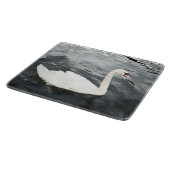 印象派の白鳥 カッティングボード (角)