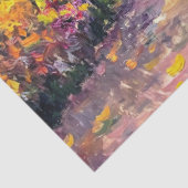 印象派の秋の庭絵を描園のデコペ 薄葉紙 (詳細)