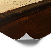 印象派の科学者 ヴィンテージラボ ポスター (角)