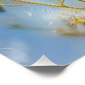 印象派の筆跡でヤナギ ポスター (コーナー)