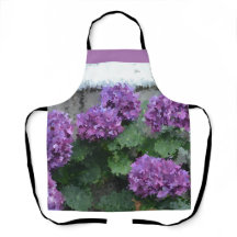 印象派の紫紫紫陽花