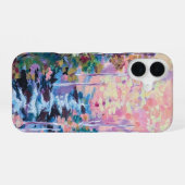 印象派の自然画 iPhone 16ケース (裏面横)