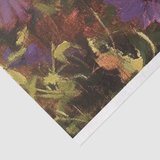 印象派の花と蝶の切り離 薄葉紙 (詳細)