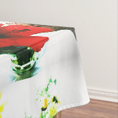 印象派の花アートデザイン テーブルクロス (インサイチュ)