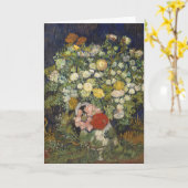 印象派の花束　ゴッホ カード (黄色い花)