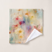 印象派の花畑 バスタオルセット (ウォッシュタオル)