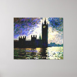 印象派の議会 キャンバスプリント