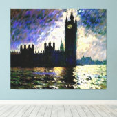 印象派の議会 キャンバスプリント (インサイチュ (ウッドフロア))