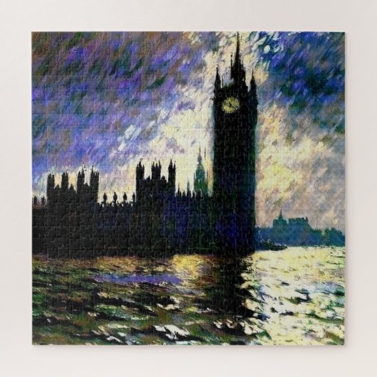 印象派の議会 ジグソーパズル (縦)