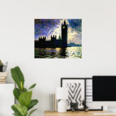 印象派の議会 ポスター (ホームオフィス)