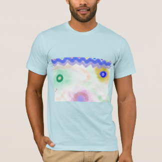 印象派の銀河 メンズTシャツ Tシャツ