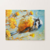 印象派の風景のユーラシアの青いタイ ジグソーパズル (横)