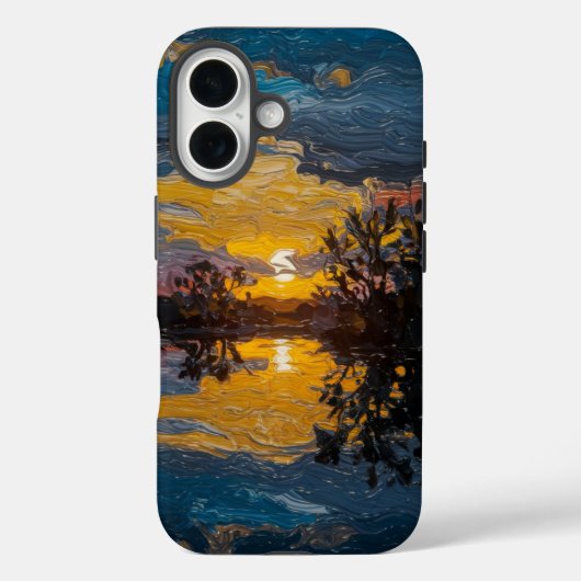印象派の風景アート Case-Mate iPhoneケース (裏面)