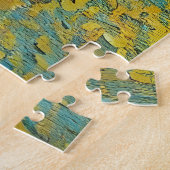 印象派は晴れた黄色い日に傘が必要 ジグソーパズル (側面)