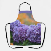 印象派アジサイ エプロン (正面)