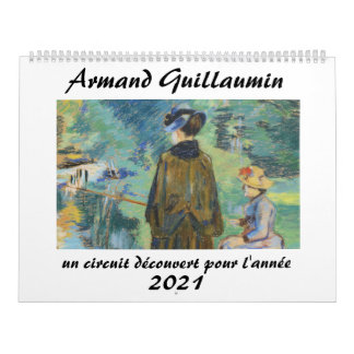 印象派アートカレンダー – Armand Guillaumin カレンダー