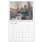 印象派アートカレンダー – Armand Guillaumin カレンダー (1月 2027)