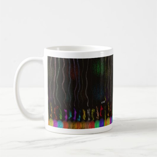 印象派アート コーヒーマグ コーヒーマグカップ (左)