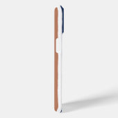印象派インスパイア色手描きストライプ Case-Mate iPhoneケース (裏面 / 右)