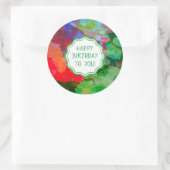 印象派カスタマイズの秘密バラガーデン ラウンドシール (バッグ)