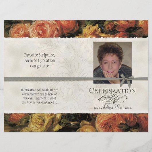 印象派コーラルイエローローズ2メモリアル (正面)