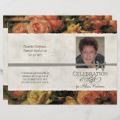 印象派コーラルイエローローズ2メモリアル (正面/裏面)