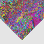 印象派サイケデリック庭園風景 薄葉紙 (詳細)