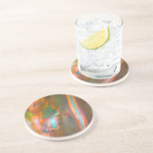 印象派スタイルユーカリ樹皮 コースター (側面)