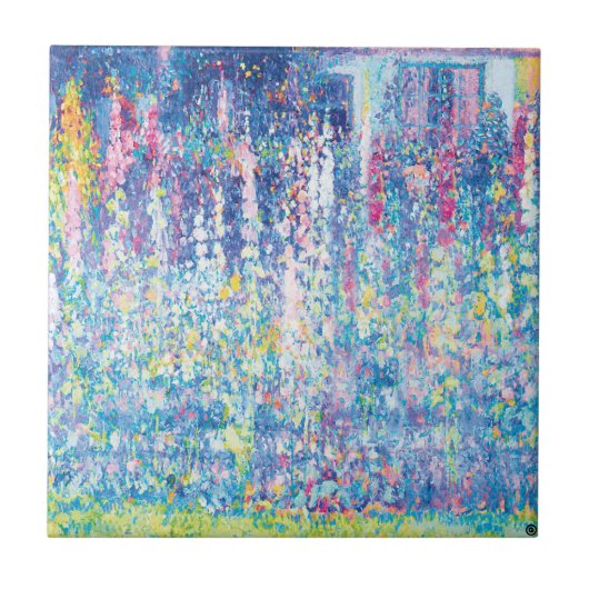 印象派セラミックタイル タイル (正面)