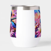 印象派トンボがピンクデイジーフローラ (右面)